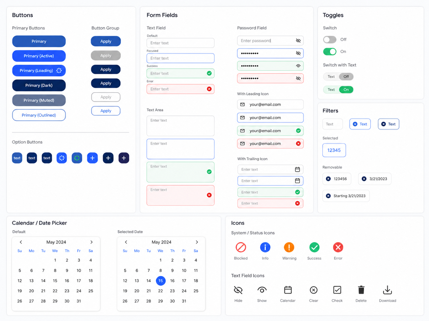 Component and state inventory for the supervisor case management portal